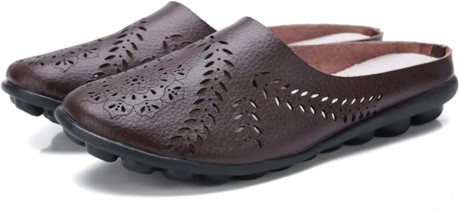2024 Women's Hollowed Out Casual Fashion Flat Mules