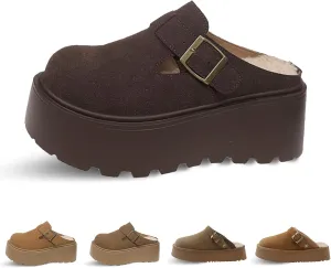 Adjustable Women's Clogs Slippers Flat Clogs Women's Mules and Clogs Fashion Indoor Mopping Casual Shoes Women's Slippers Clogs Outdoor Shoes