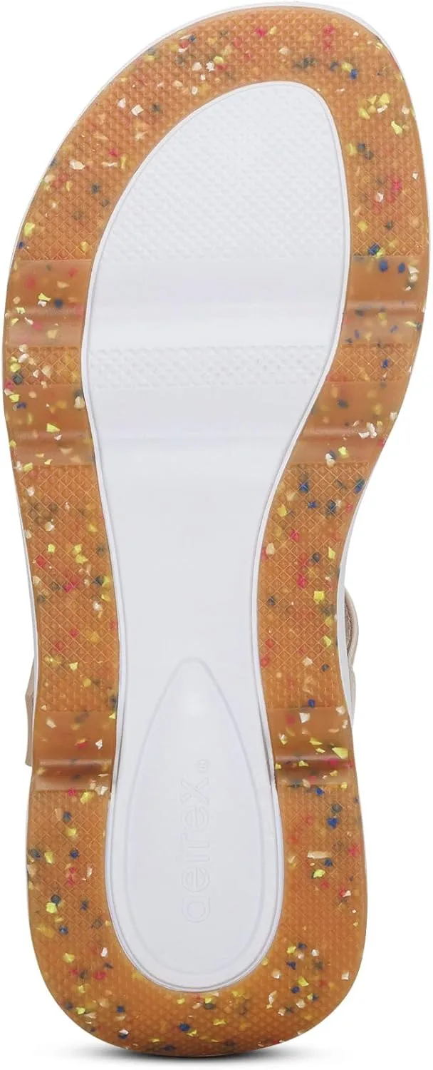 Aetrex Women's Whit Water-Friendly Orthopedic Sports Sandals - Adjustable Athletic Sport Sandals