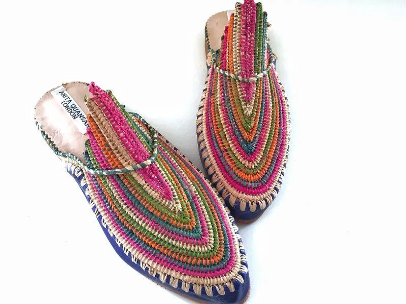 AKILA HANDWOVEN SLIPPERS