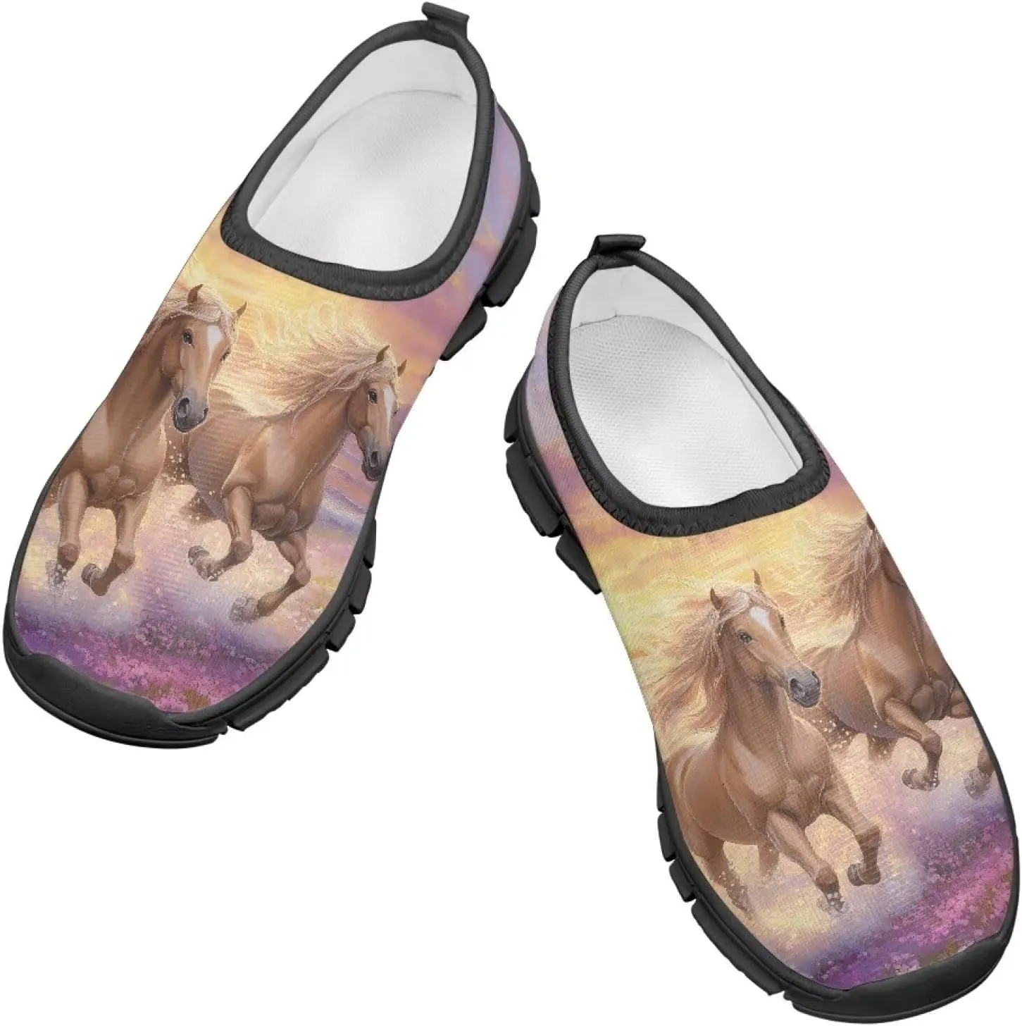 Animal Shoes for Boys Girls Loafers Low top Slip-on Casual Tennis Sneakers Kids Non Slip Walking Flats Shoe Black Sole Size 11-15