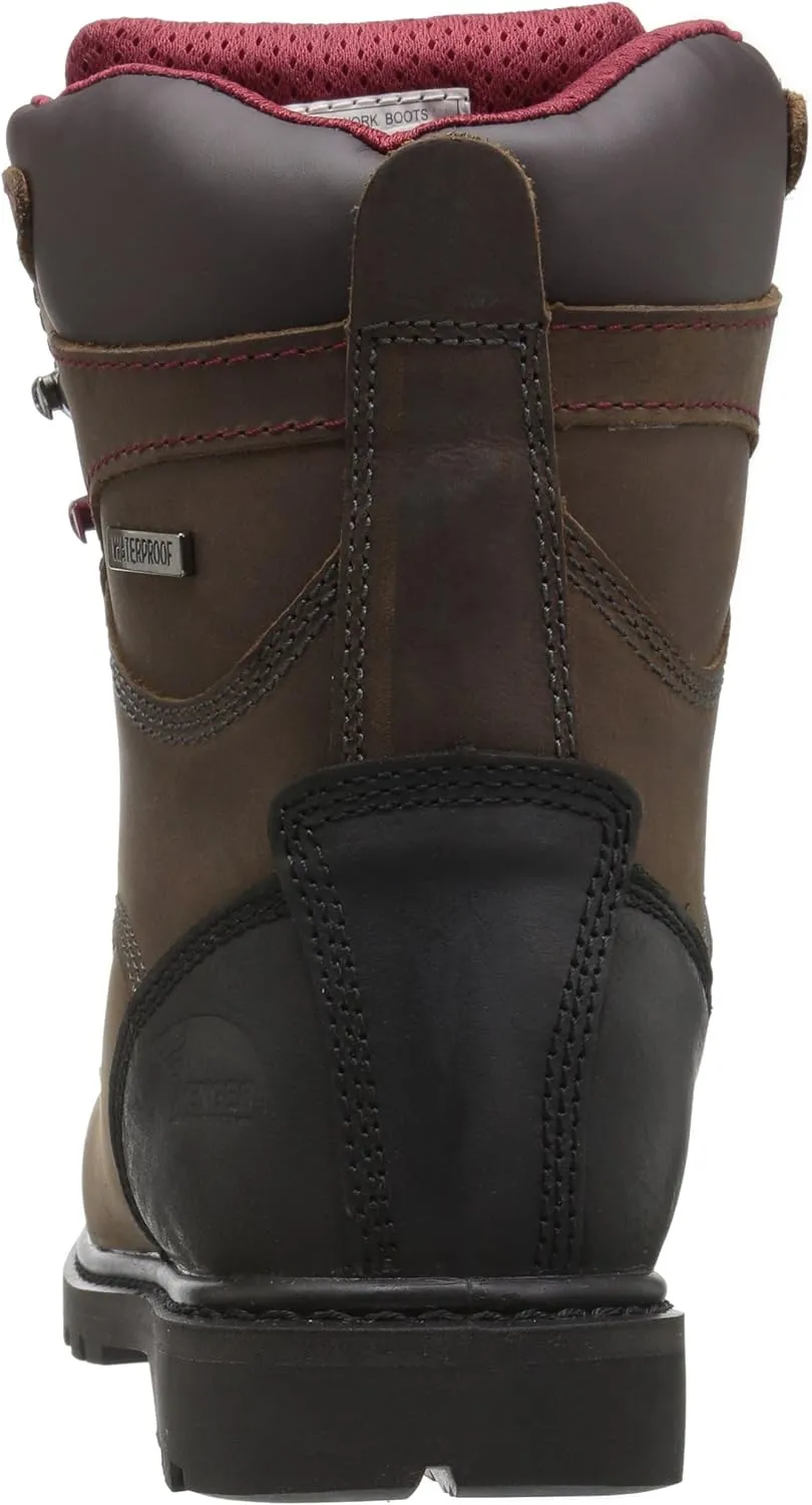 Avenger Work Boots Hammer 8" Men's Insulated Waterproof Leather Carbon Toe EH Industrial Work Boots