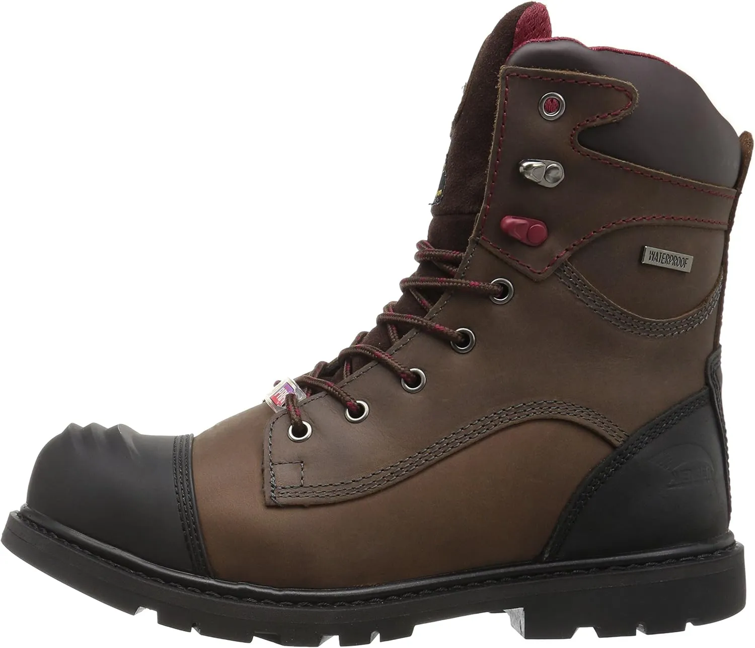 Avenger Work Boots Hammer 8" Men's Insulated Waterproof Leather Carbon Toe EH Industrial Work Boots