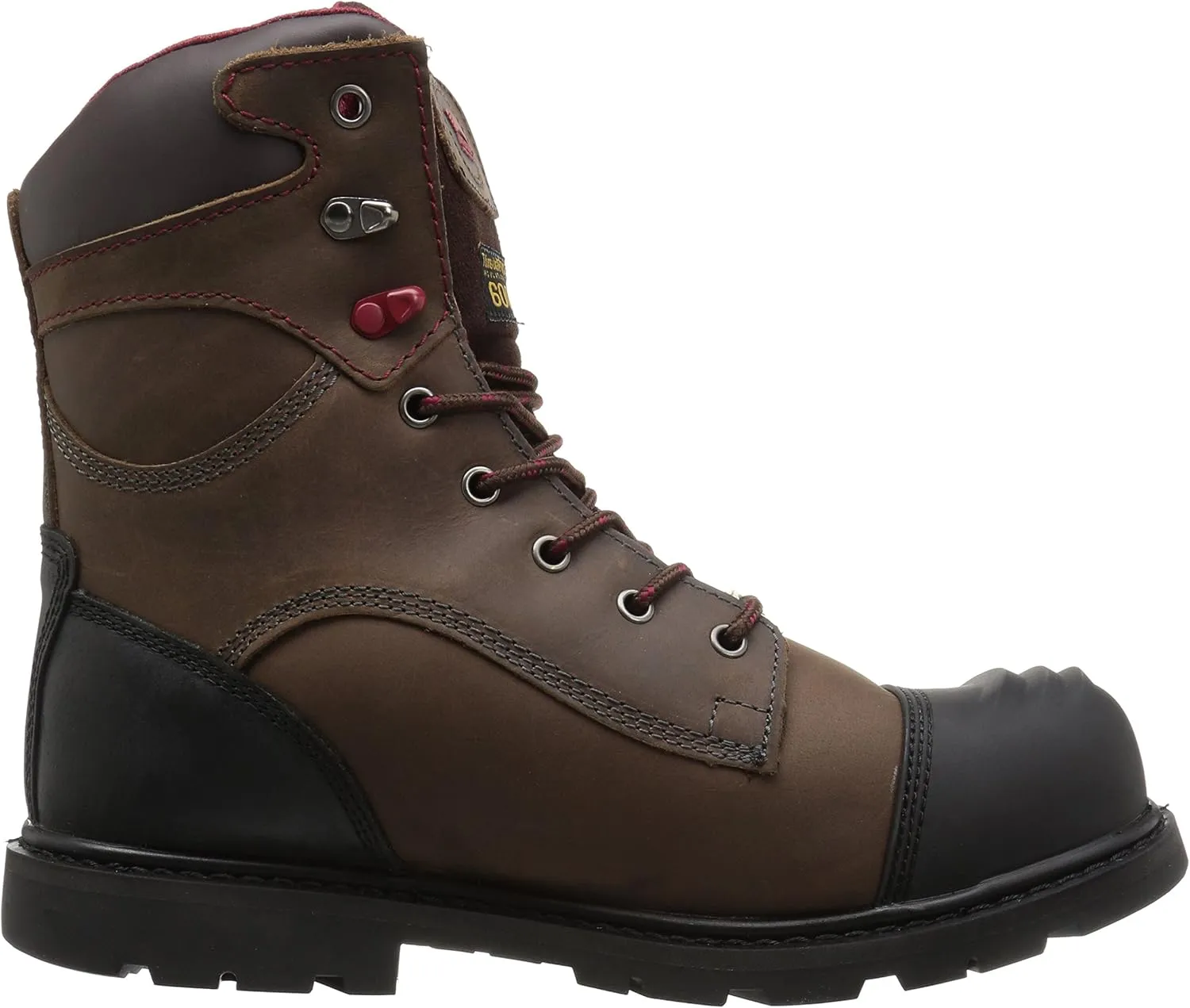 Avenger Work Boots Hammer 8" Men's Insulated Waterproof Leather Carbon Toe EH Industrial Work Boots
