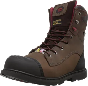 Avenger Work Boots Hammer 8" Men's Insulated Waterproof Leather Carbon Toe EH Industrial Work Boots