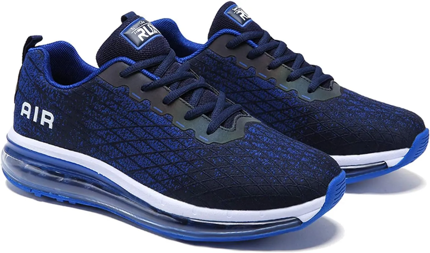 Axcone Mens Tennis Shoes Athletic Running Gym Jogging Air Cushion Workout Sneakers US7-US13