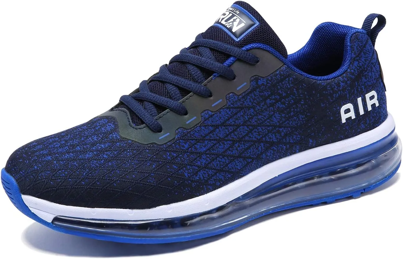 Axcone Mens Tennis Shoes Athletic Running Gym Jogging Air Cushion Workout Sneakers US7-US13
