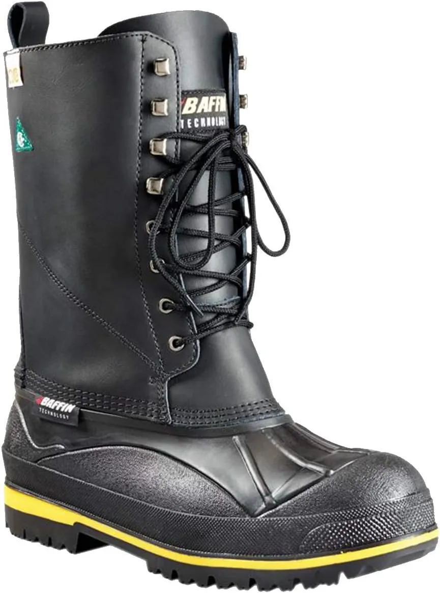 Baffin mens Barrow industrial and construction boots, 001 - Black, 8 US