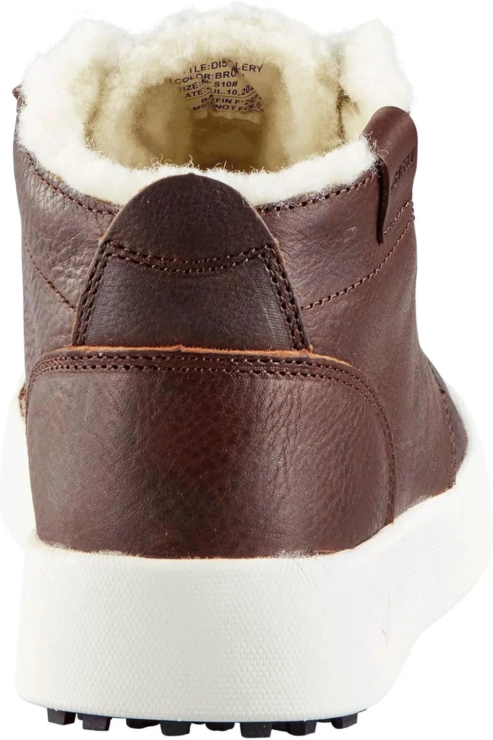 Baffin Men's DISTILLERY Winter Boots | Warm Waterproof Insulated Leather Snow Boots with Wool Lining & Slip-Resistant Outsole
