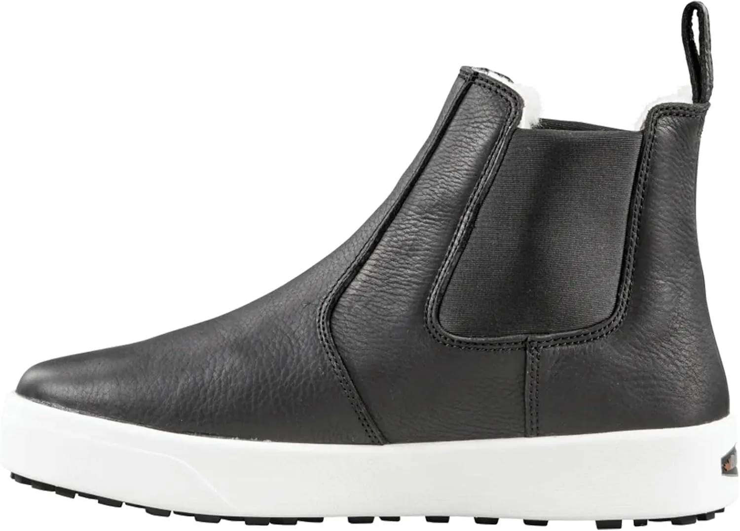 Baffin Men's STRATHCONA Winter Boots | Warm Waterproof Insulated Slip-On Leather Boots with Wool Lining & Slip-Resistant Sole