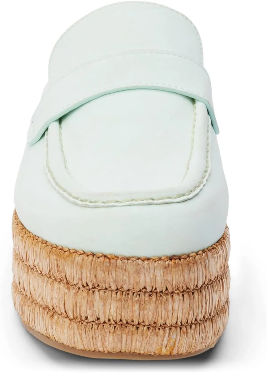BEACH by Matisse Womens Wren Platform Mules Casual - Brown