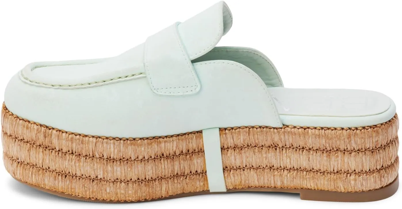 BEACH by Matisse Womens Wren Platform Mules Casual - Brown