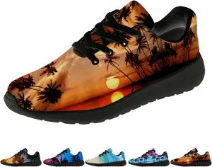Beach Shoes for Women Men Running Shoes Walking Sneakers Print Tennis Shoes Gifts for Women Men