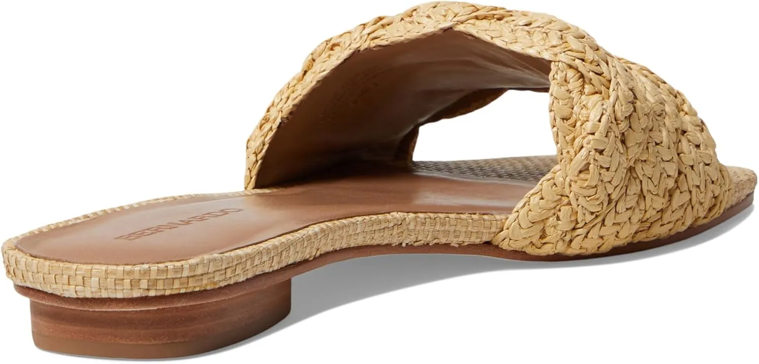 Bernardo Pixie - Flats for Women - Rubber Outsole - Round Toe Silhouette - Slide Sandals - Leather Insole
