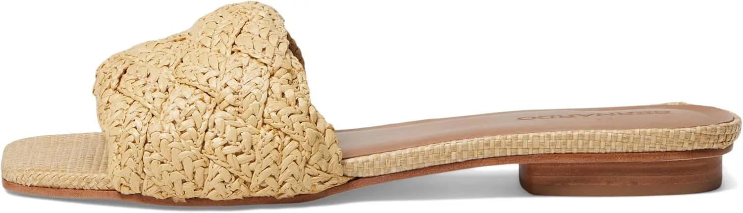 Bernardo Pixie - Flats for Women - Rubber Outsole - Round Toe Silhouette - Slide Sandals - Leather Insole