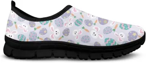 Binienty Women's Slip-Ons Holiday Shoes Casual Low Cut Loafers Comfortable Walking Travel Shoes Anti Skid