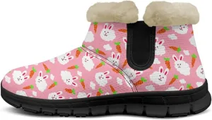 Binienty Womens Snow Boots Winte Fur Lined Cozy Warm Insulated Fuzzy Boots