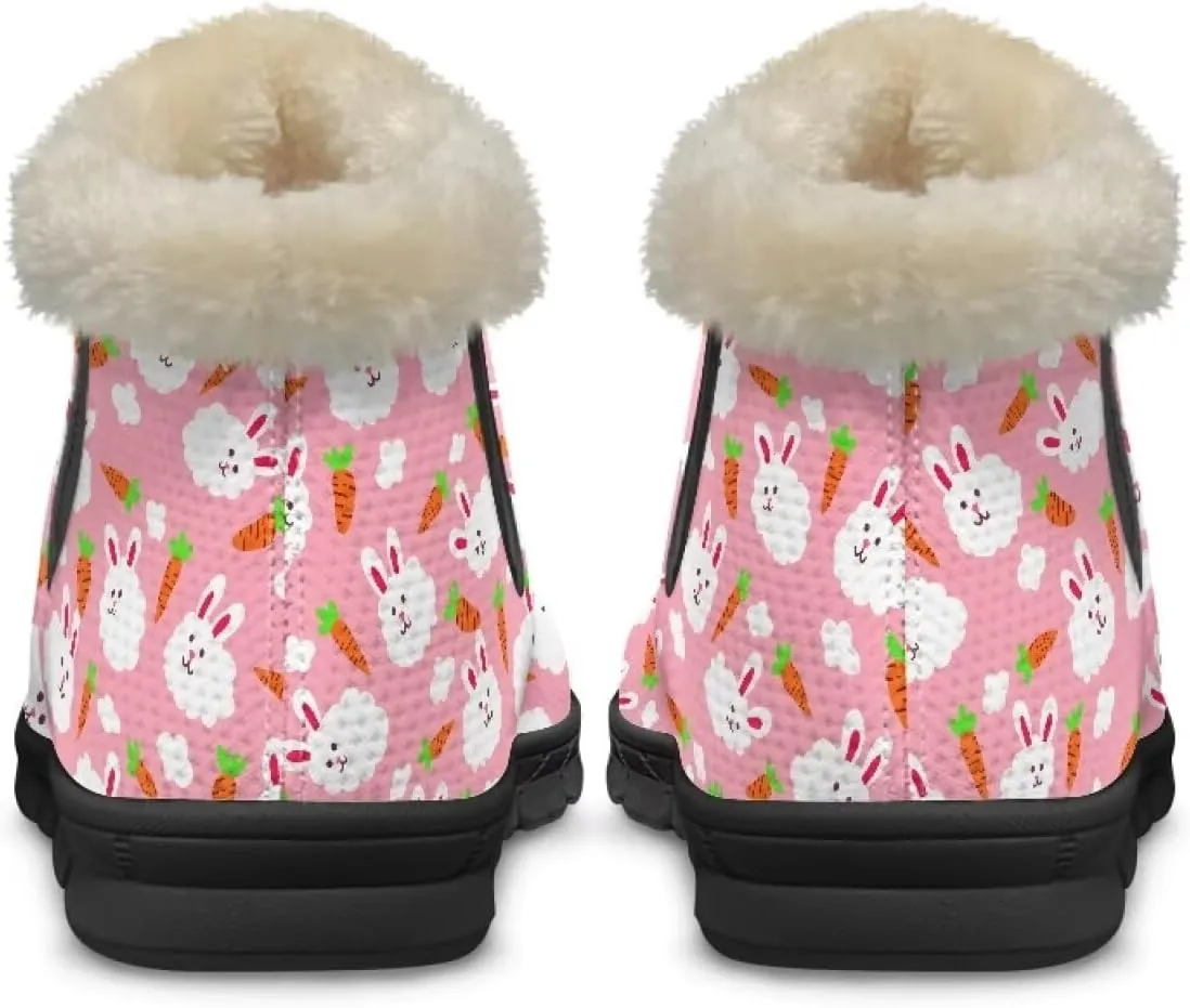 Binienty Womens Snow Boots Winte Fur Lined Cozy Warm Insulated Fuzzy Boots