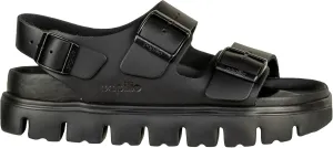 Birkenstock Milano Chunky Leather Sandals - Stylish Platform Sole with Exquisite Nappa Lining, Two Straps, and Adjustable Buckles