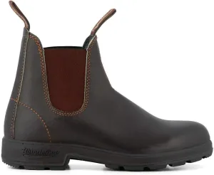 Blundstone 500 Stout Brown Chelsea Boots 9