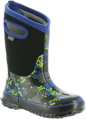 BOGS Unisex-Child Classic High Waterproof Insulated Rubber Neoprene Rain Boot Snow