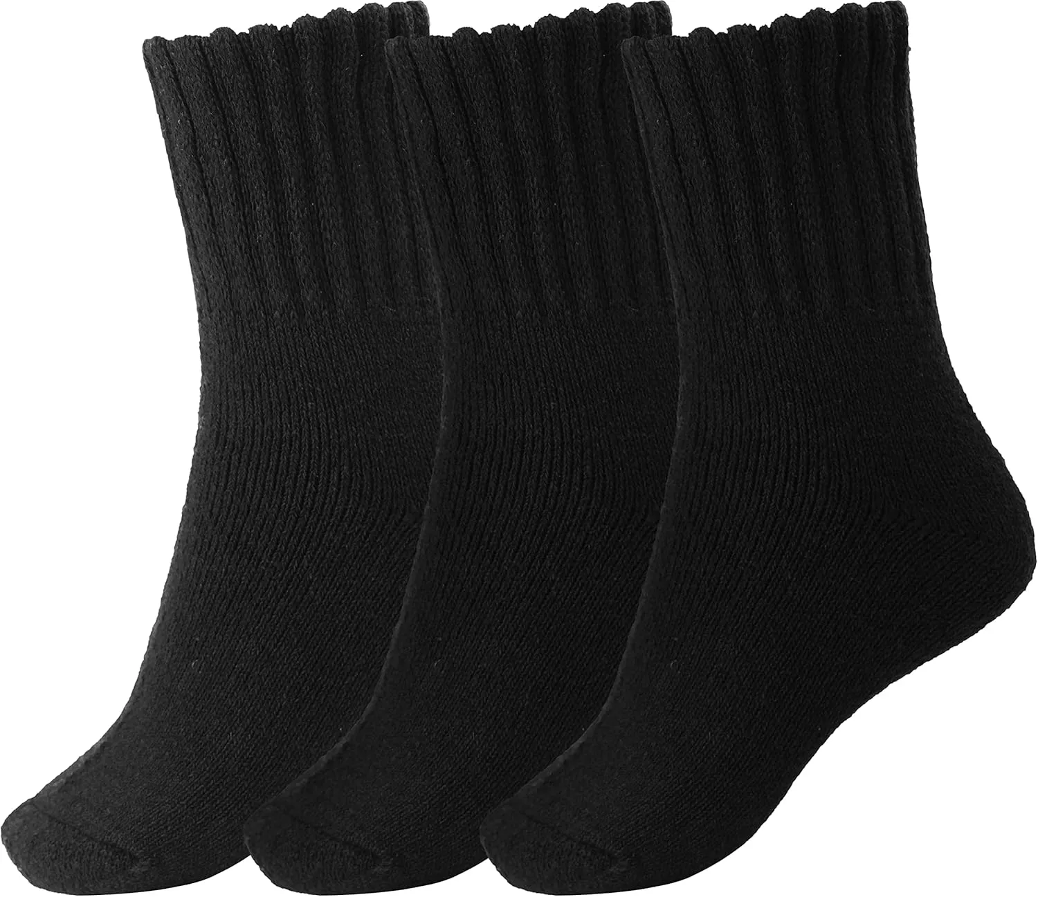 BomKinta Boot Socks for Women Winter Solid Thick Warm Socks Cozy Crew Socks Christmas Gift