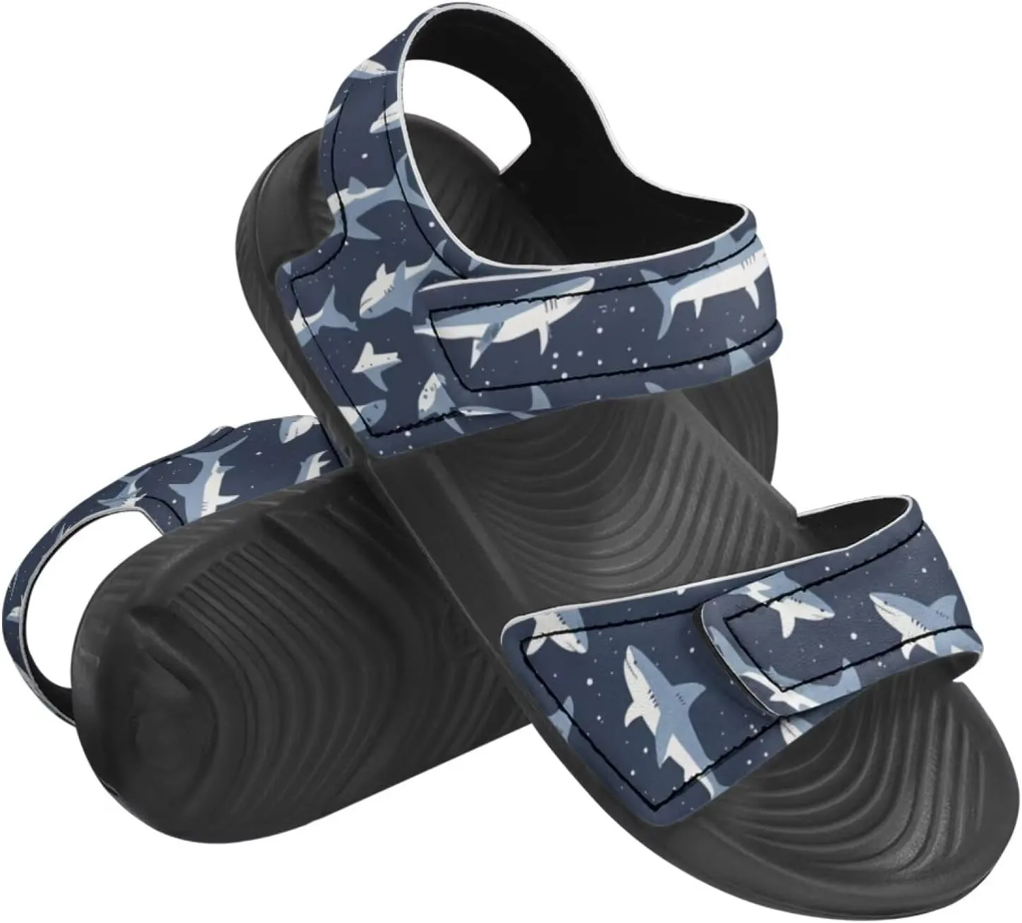 Boys Sandals for Kids Girls Summer Shoes Fashion Slide Sandals with Adjustable Strap Comfort Kids Beach Footwear
