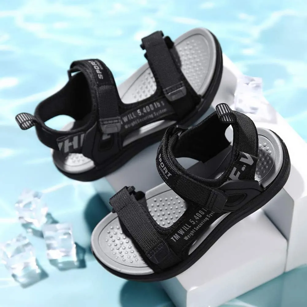 Boys Sandals Kids Summer Sports Hiking Sandals Adjustable Straps for Beach Outdoor Lightweight(Little Kid/Big Kid)