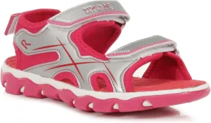 Childrens/Kids Kota Drift Sandals (11 Little Kid) (Silver/Duchess Pink)
