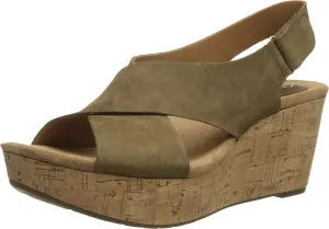 Clarks Women's Caslynn Shae Wedge Sandal