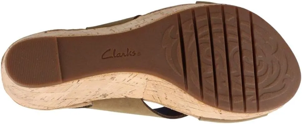 Clarks Women's Caslynn Shae Wedge Sandal