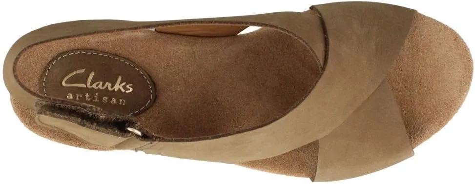 Clarks Women's Caslynn Shae Wedge Sandal