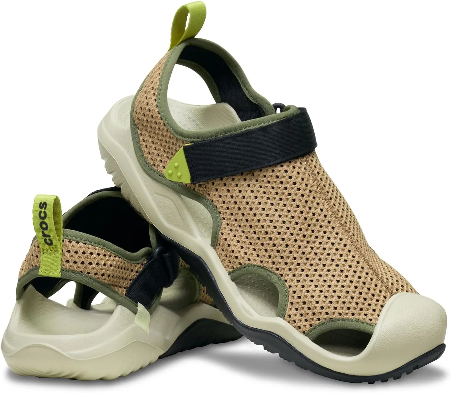 Crocs Men's Swiftwater Mesh Deck Sandals