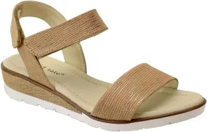 David Tate Womens Scala Adjustable Leather Slingback Sandals