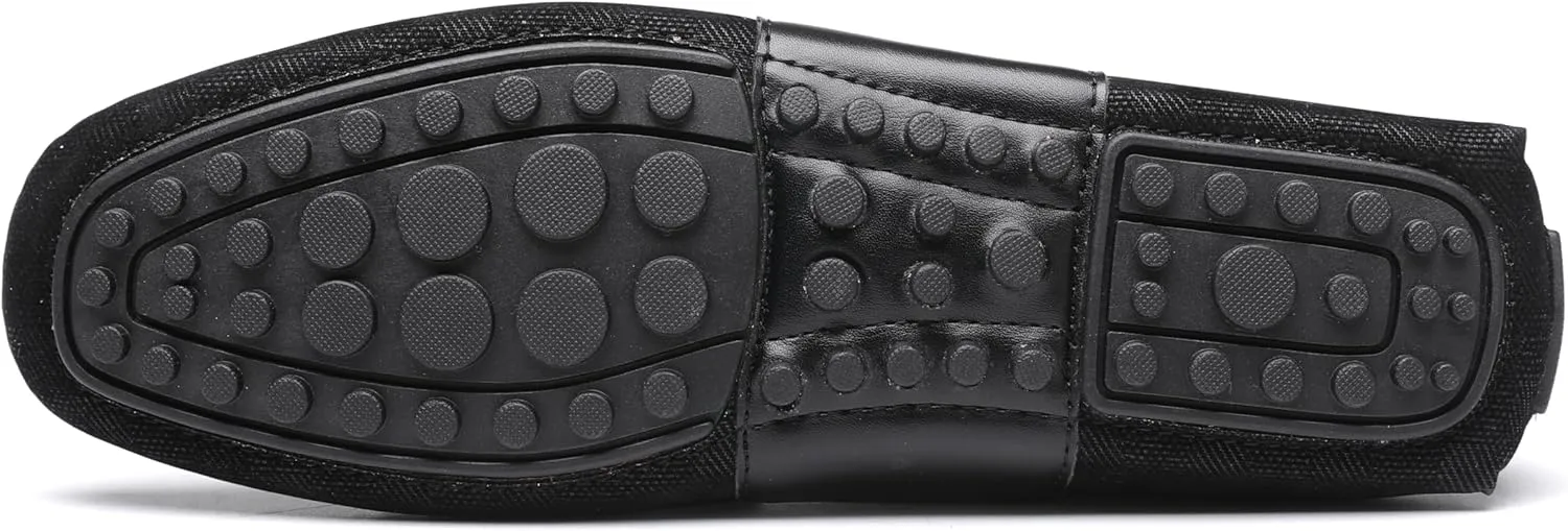 DECARSDZ Casual Leather Penny Men's Loafers for Men Slip on Driving Moccasins Shoes