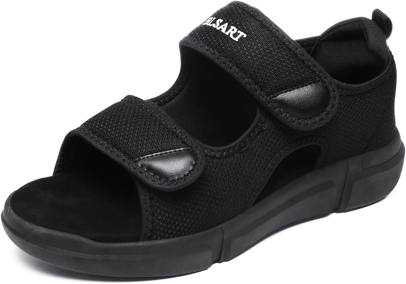 Diabetic Sandals for Women Wide Toe Swollen Feet Adjustable for Foot Pain Relief Open Toe Casual Athletic Sandals for Outdoor Beach Travel Summer