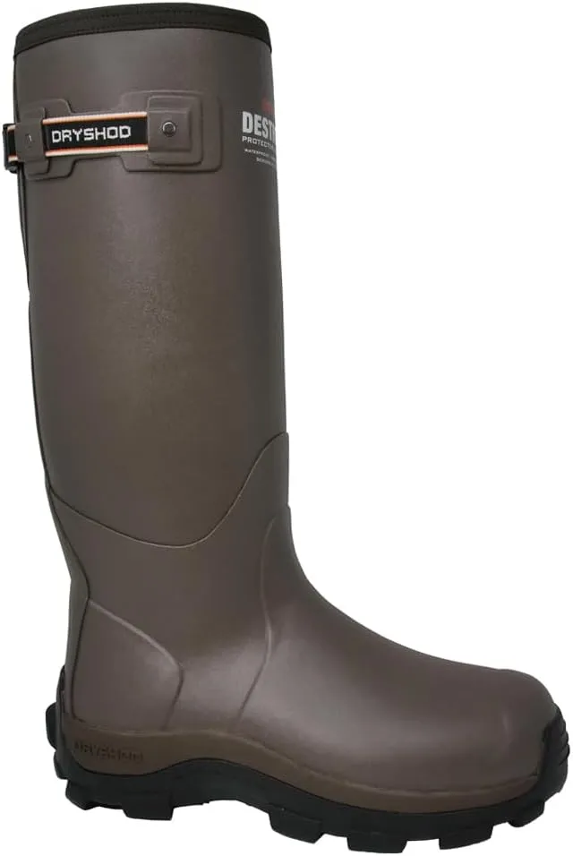 Dryshod Men's Destroyer Warm Dry Waterproof Insulated Protective Brush Boot with Gusset