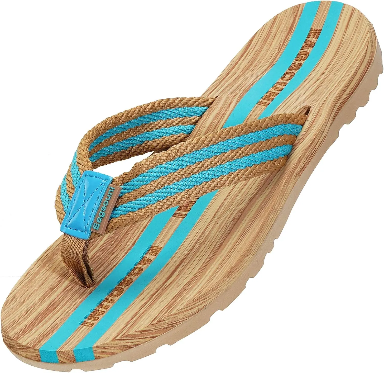 Eagsouni Mens Womens Flip Flops Casual Comfort Thong Sandals Non-Slip Slippers for Beach