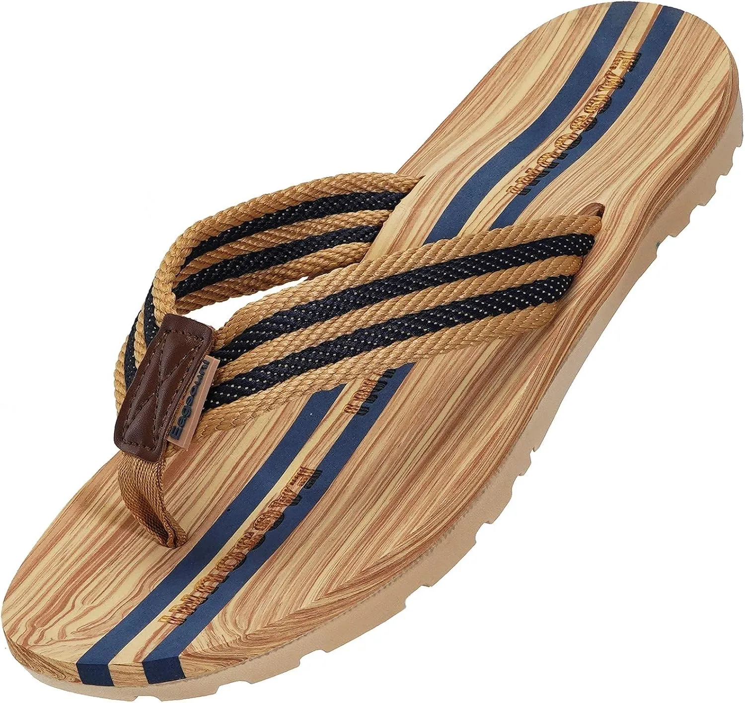 Eagsouni Mens Womens Flip Flops Casual Comfort Thong Sandals Non-Slip Slippers for Beach