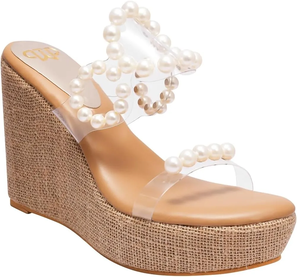 Ethnic Attractive Casual Comfortable Fahsion Stylish Wedges Heels Sandal For Women's & Girl's