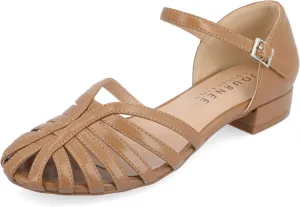 Faux Leather Fisherman Sandals by Journee Collection