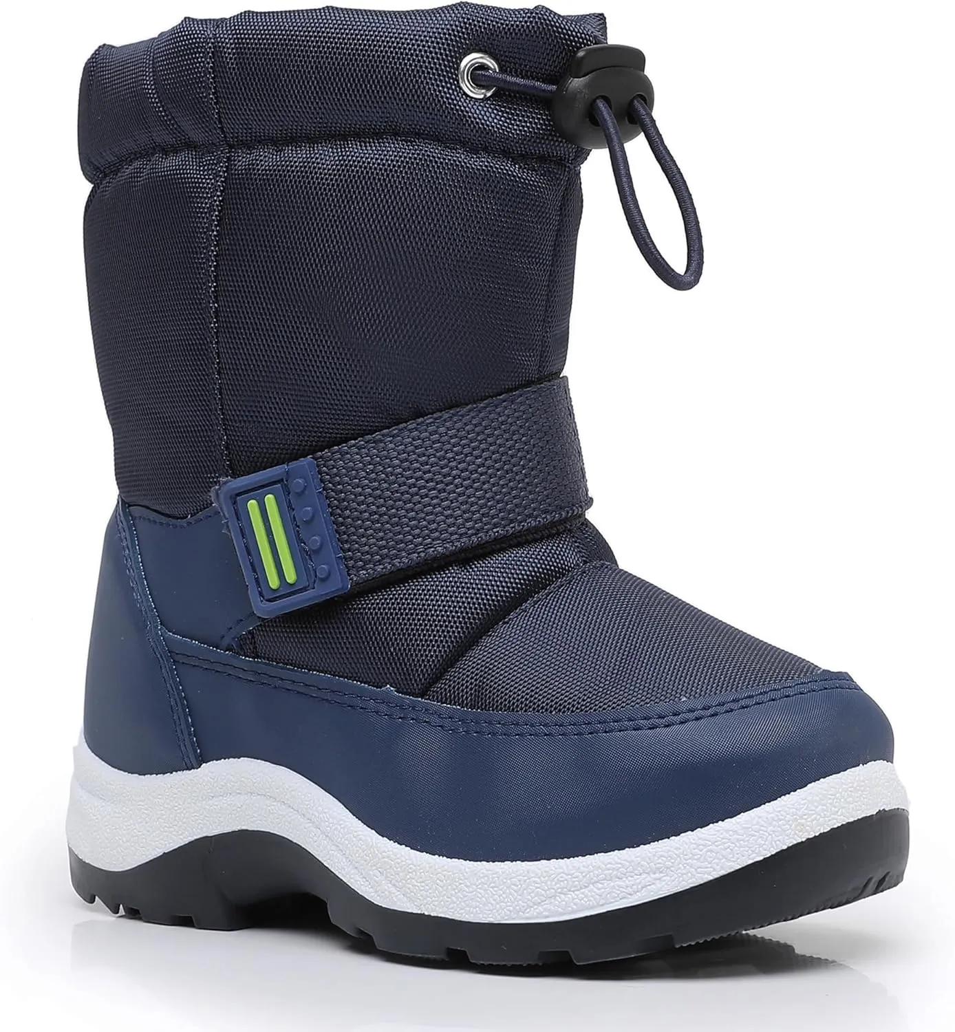 Felabo Toddler Snow Boots for Boys Girls Water Resistant Warm Winter Boots with Non Slip Sole Easy On Side Zipper Closure (Toddler/Little Kid)