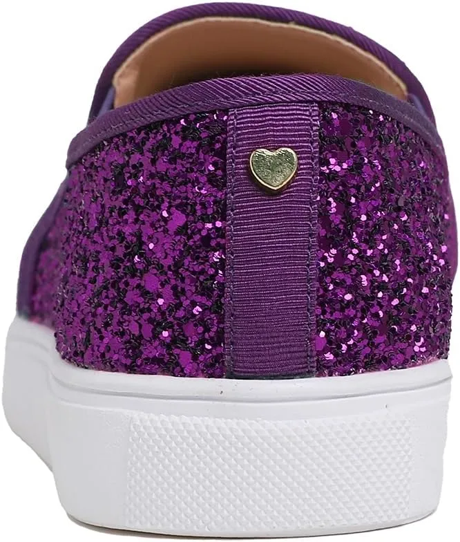 FEVERSOLE Women's Fashion Slip-On Sneaker Casual Flat Loafers