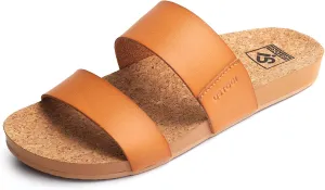 Flatform Platform Sandals Women Arch Support Beach Slides Orthotic Summer Causal Cork Footbed Adjustable Lightweight Thick Sole Comfortable Fashion Slip on Cushion Cute 2 Strap