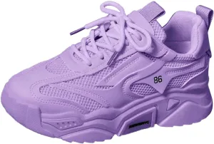 Flying Weaving Sneakers Women Fall and Winter Fashion Round Head Lace Up Casual Shoes Thick Bottom Men Water Shoe