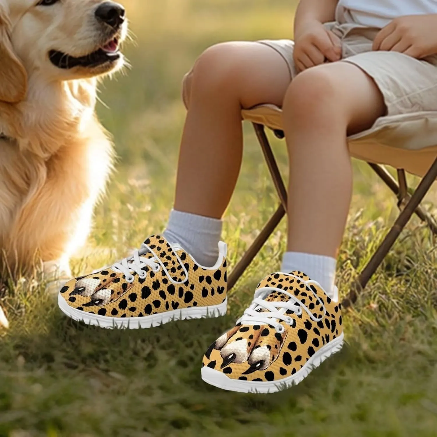 Forchrinse Capybara Print Kids Sneakers for Boys Girls Carton Running Tennis Shoes Sport Toddler Walking Sneakers Causal School Shoes Gift Birthday