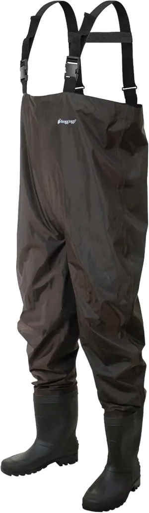 FROGG TOGGS Men's Rana II PVC Waterproof Fishing Bootfoot Chest Wader for Fishing