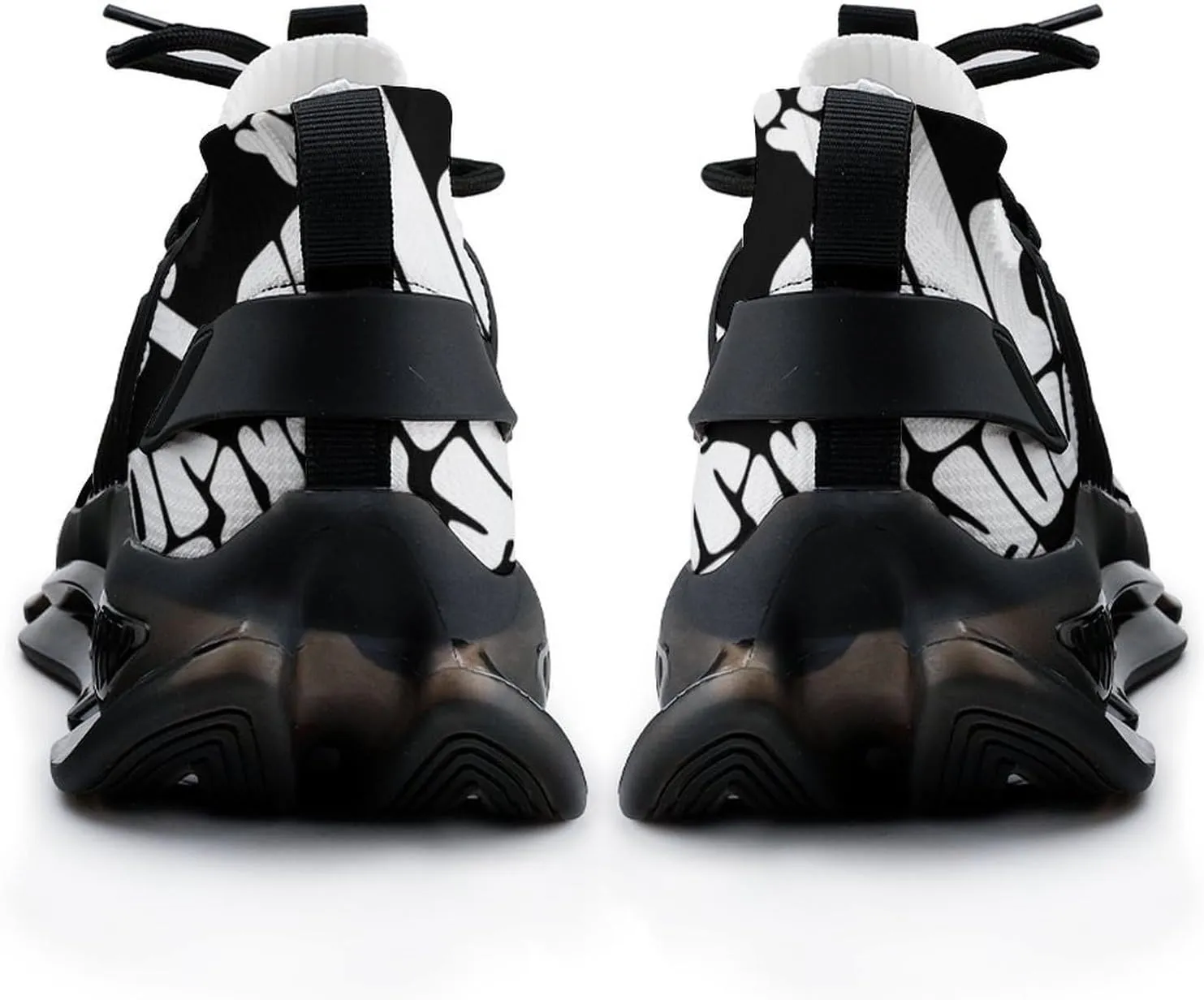 Fuck You Running Shoes for Men Low Top Athletic Training Shoe Sports Walking Shoes Non-Slip Gym Sneakers