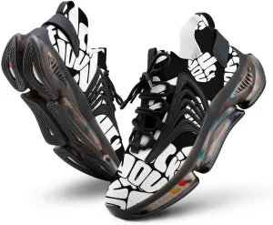 Fuck You Running Shoes for Men Low Top Athletic Training Shoe Sports Walking Shoes Non-Slip Gym Sneakers