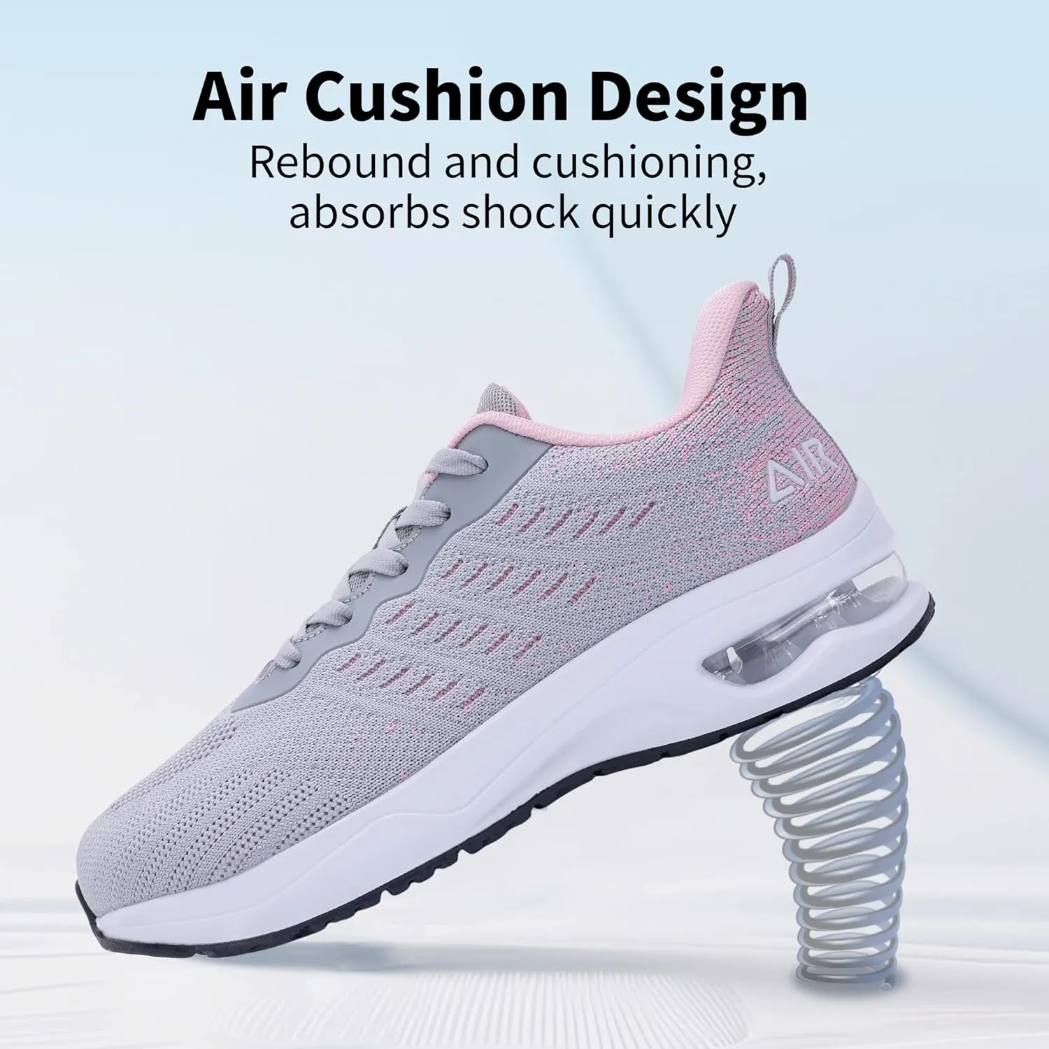 GANNOU Wide Toe Box Shoes Women Running Sneakers Wide Width Walking Tennis Shoes for Gym Workout Fitness